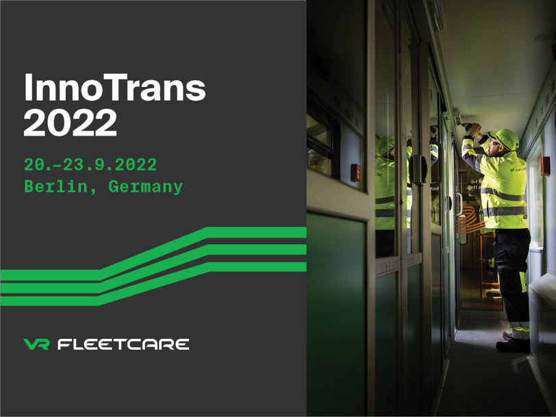VR FleetCare will participate in InnoTrans 2022 Trade Fair